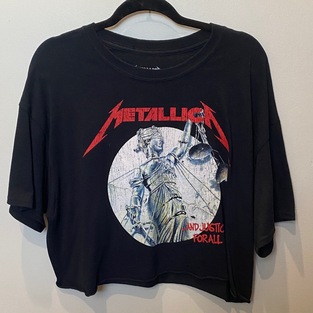 Metallica Oversized Graphic Tee